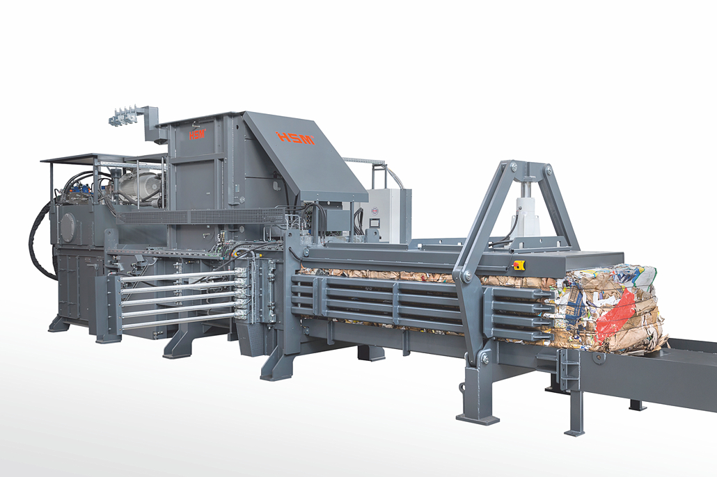 Fully Automatic Press for Paper & Co. GLOBAL RECYCLING
