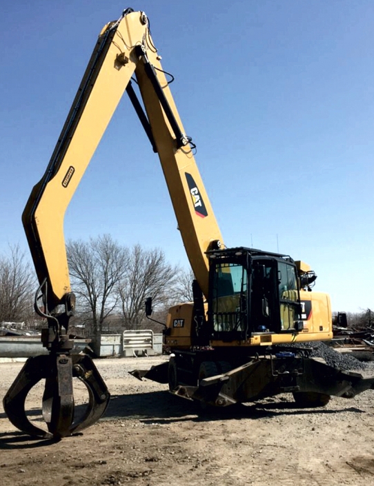 Caterpillar-orange-peel grapples